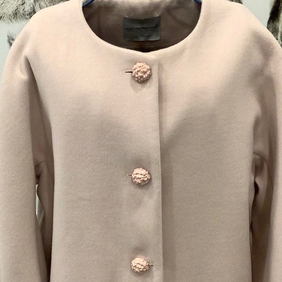 Ballerina pink coat. Made in Italy - Picture 3 of 7